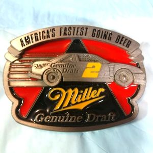 VTG. Miller Brewing Co.  Official Licensed Buckle